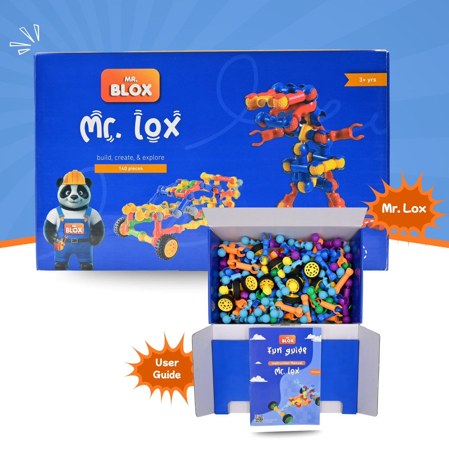 140 PCS + ACCESSORIES