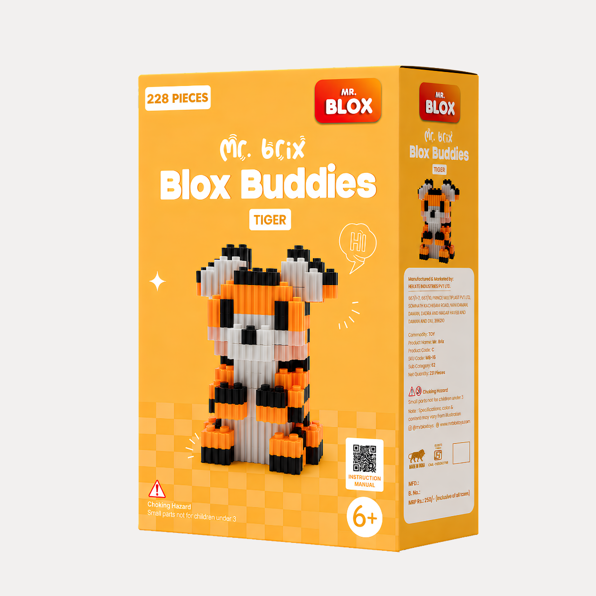 Mr. Brix: Blox Buddies Tiger