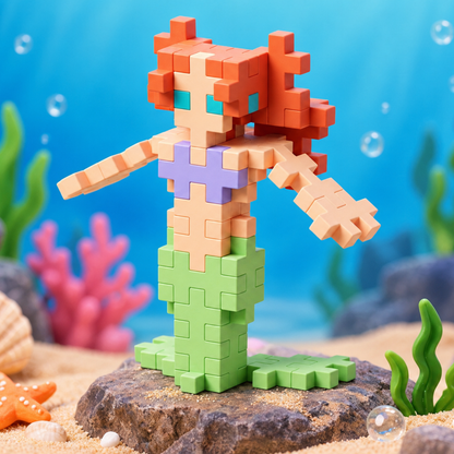 Mr. H: Mr. Blox Mermaid