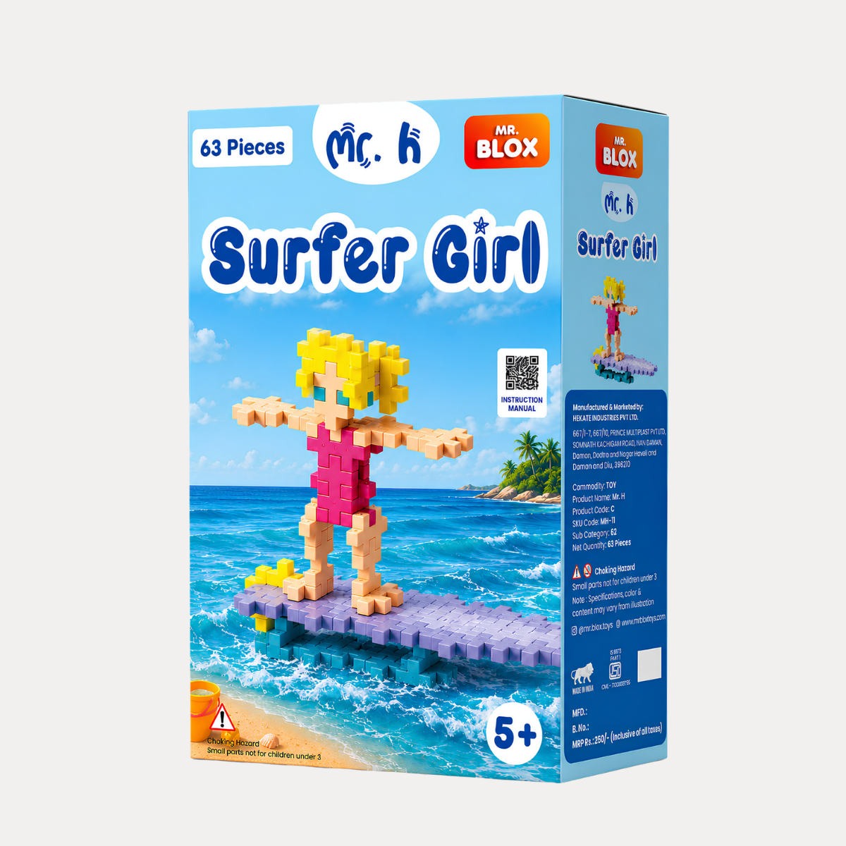 Mr. H: Mr. Blox Surfergirl