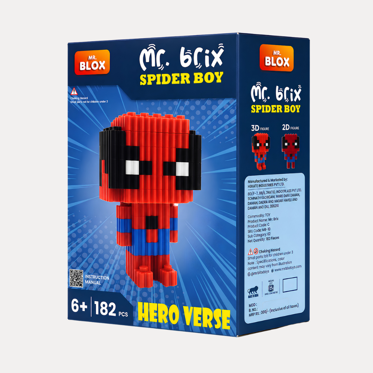 Mr. Brix: Hero Verse Spiderboy