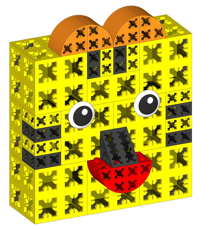 Square leopard