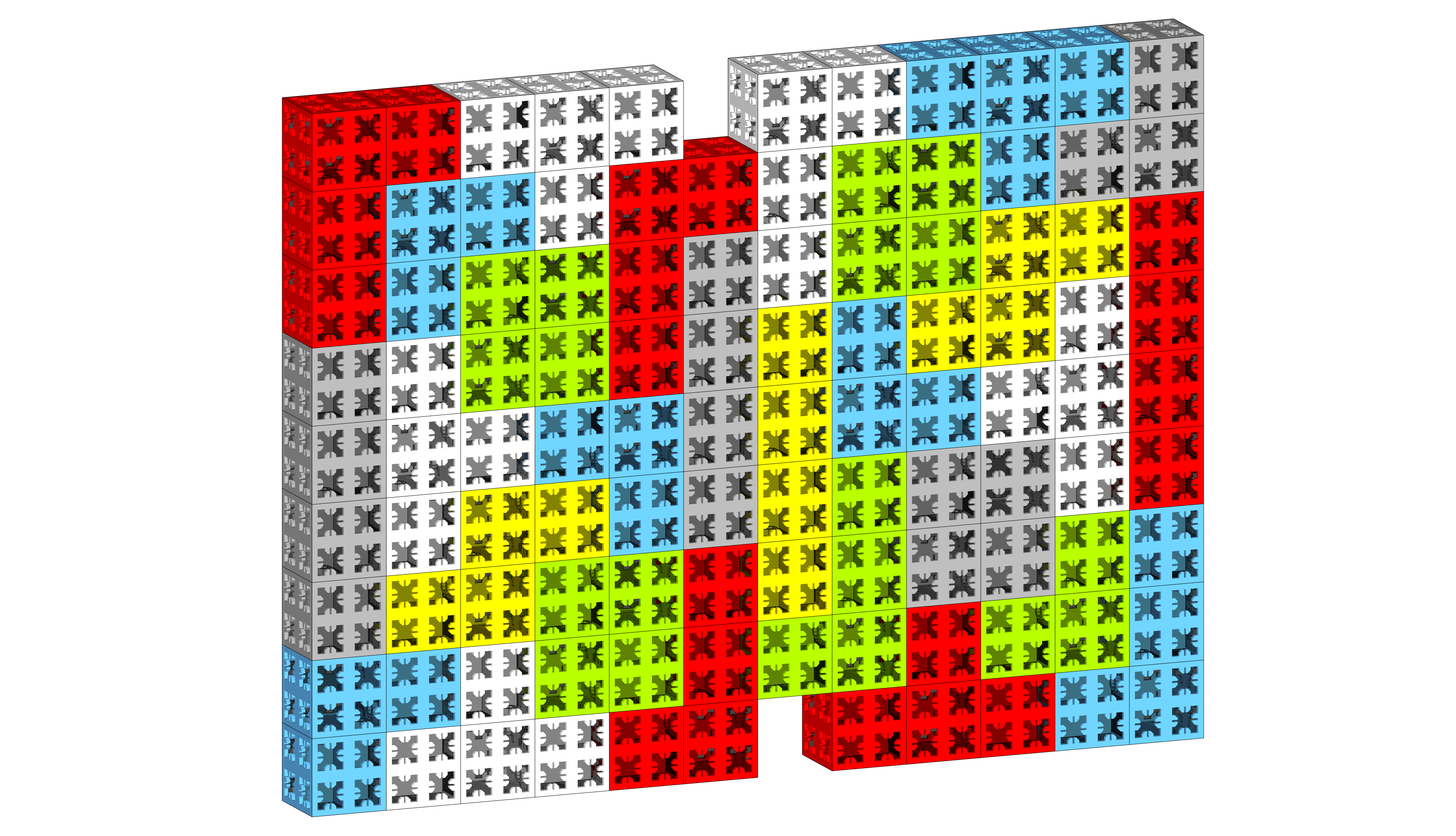 Big Tetris or wall