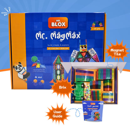 65 + 6 BRIX TILES + MR. BRIX 150