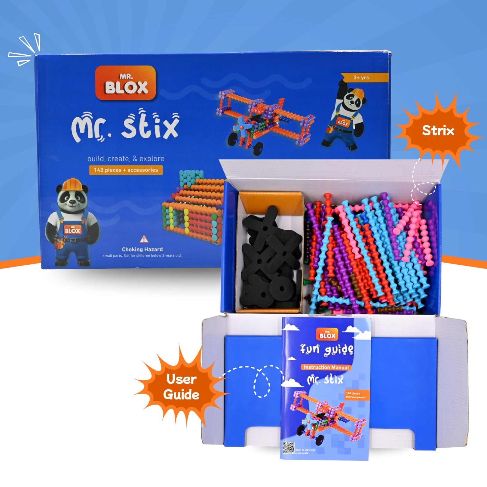 140 PCS + ACCESSORIES