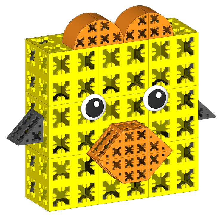 square duckling